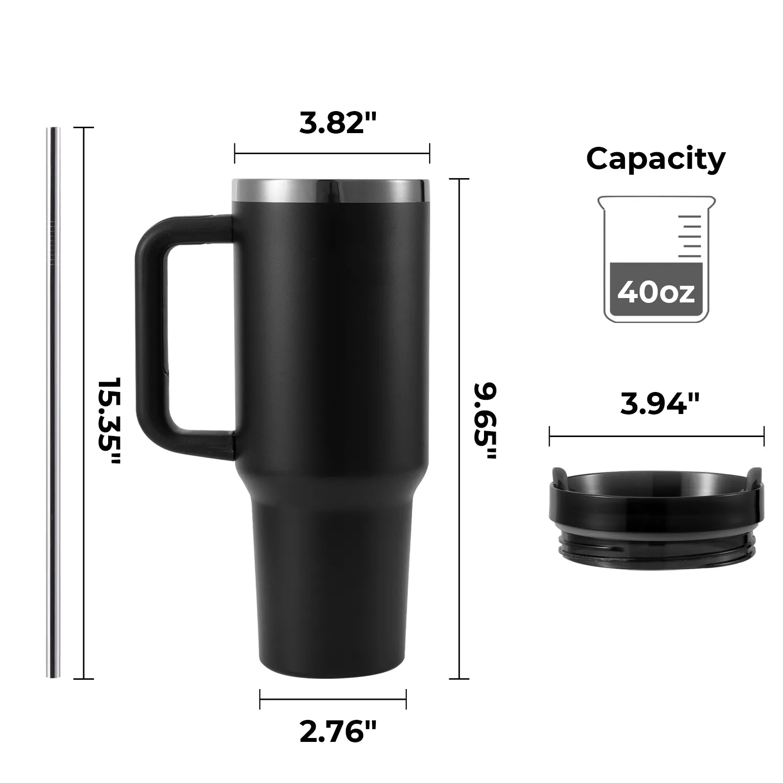 Adventure-Thermobecher (1.183 ml) mit irisierendem Ring