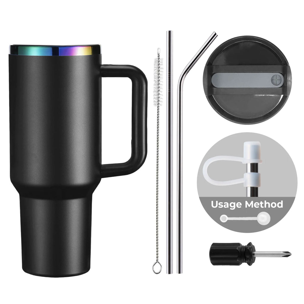 Adventure-Thermobecher (1.183 ml) mit irisierendem Ring