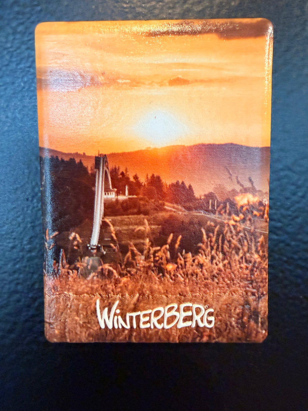 Kühschrankmagnet Sprungschanze Winterberg